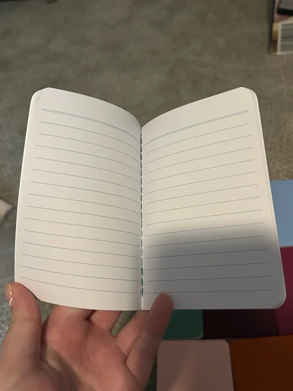 Poppin Small Colorful Leather-Like Pocket Notebooks